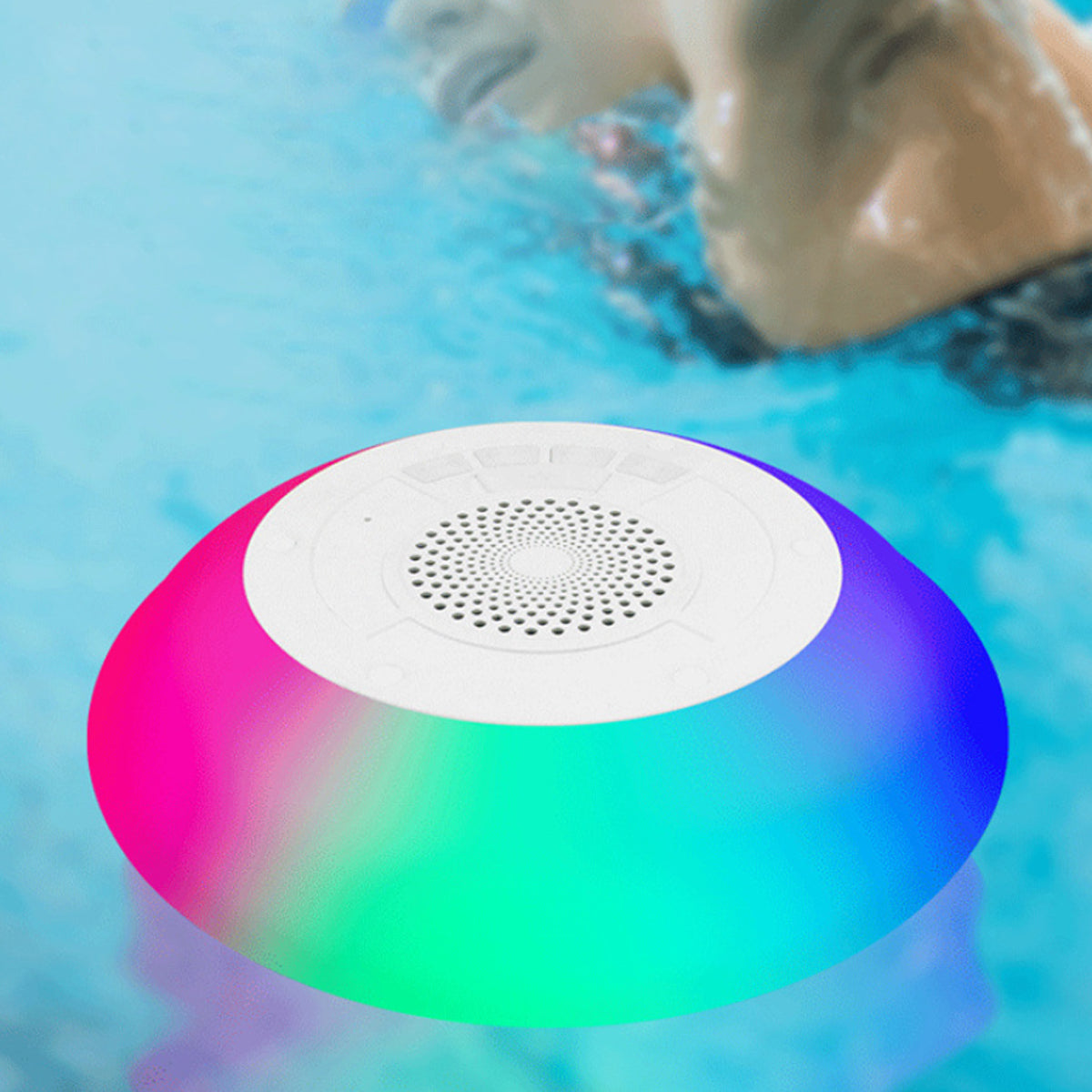 Floatilla Bluetooth LED Enabled Waterproof Speaker For Pools And