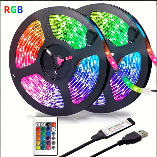 5050 RGB Led Strip Lights Music Sync Color Changing ; Smart